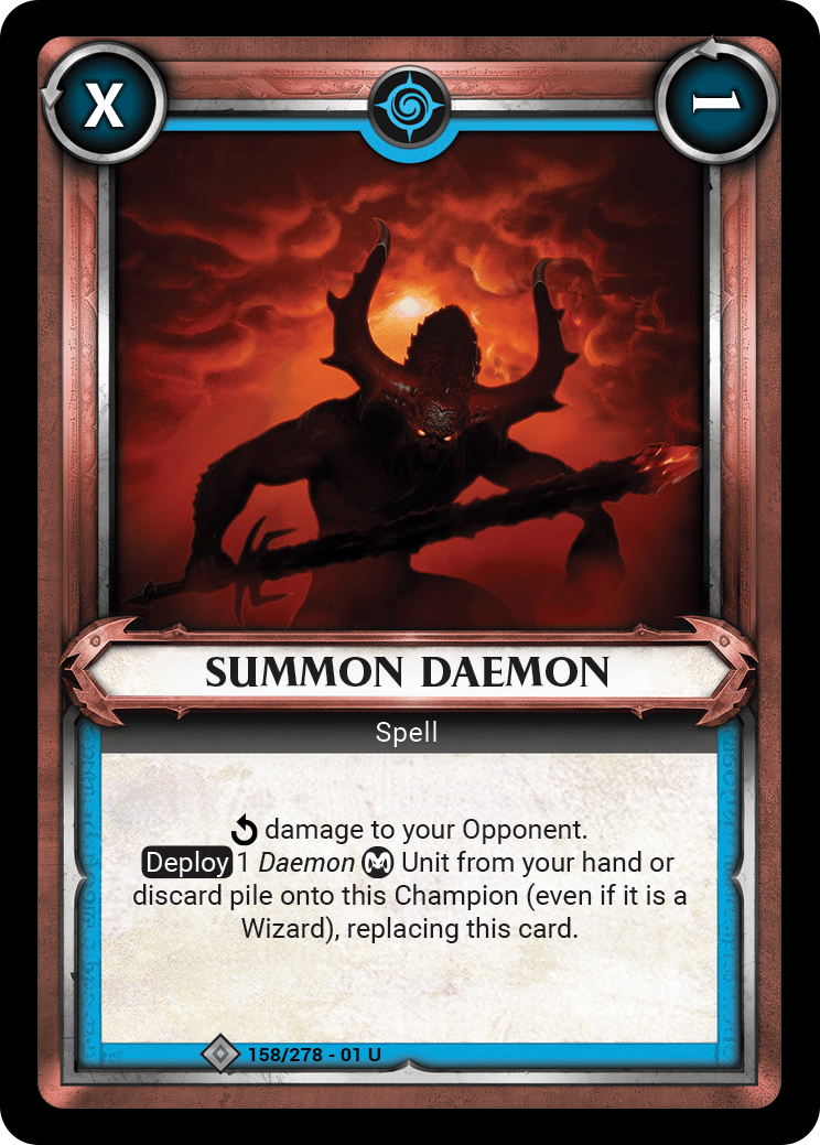 Summon Daemon - FOIL — image 1