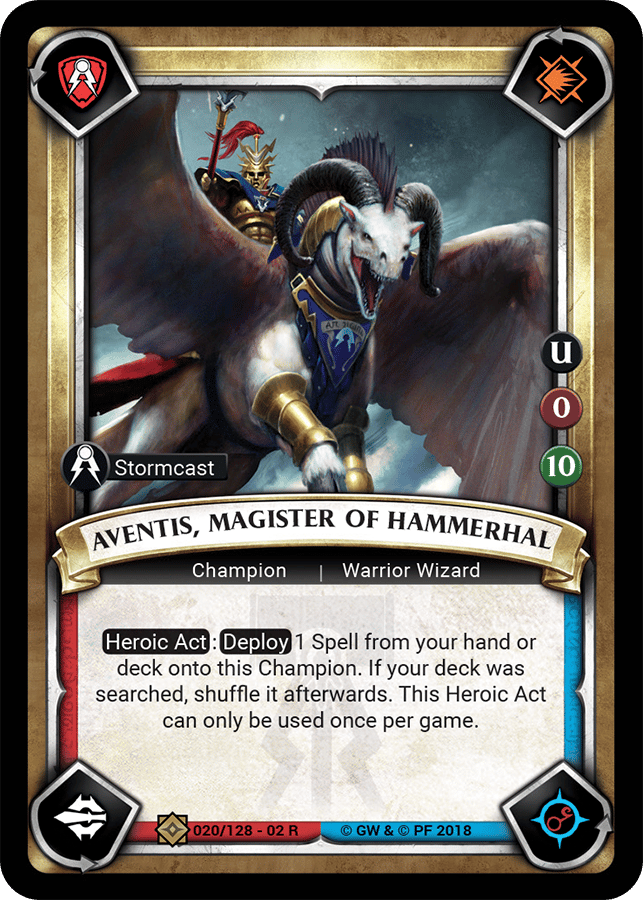 Aventis, Magister of Hammerhal - FOIL — image 1