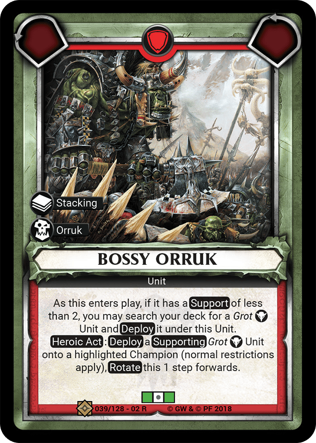 Bossy Orruk - FOIL — image 1