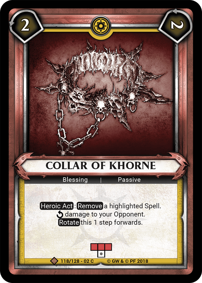Collar of Khorne - FOIL — image 1