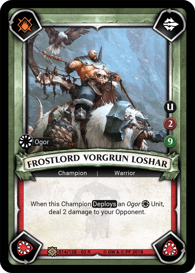 Frostlord Vorgrun Loshar — image 1