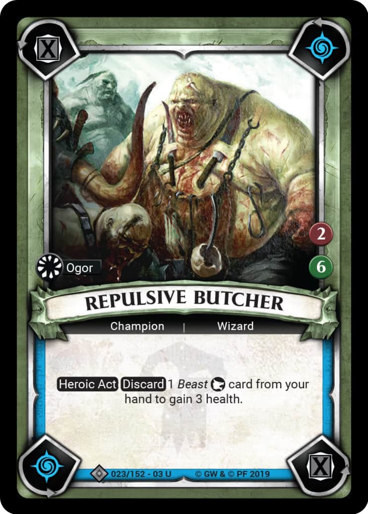 Repulsive Butcher - FOIL — image 1