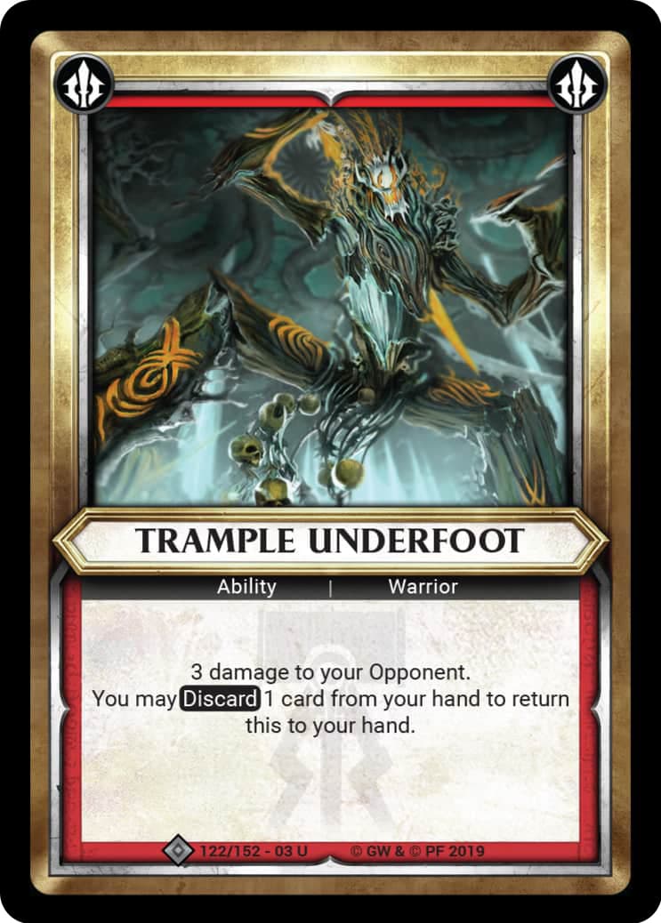 Trample Underfoot - FOIL — image 1