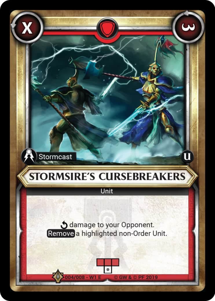 Stormsire's Cursebreakers - FOIL — image 1