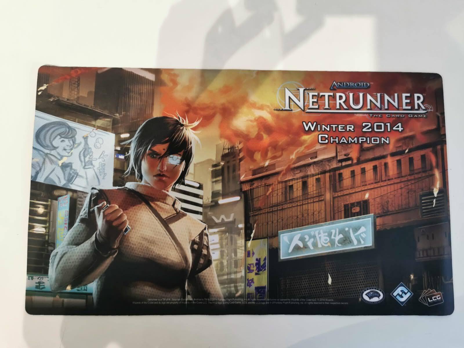 Android Netrunner - Winter 2014 Champion Playmat — image 1