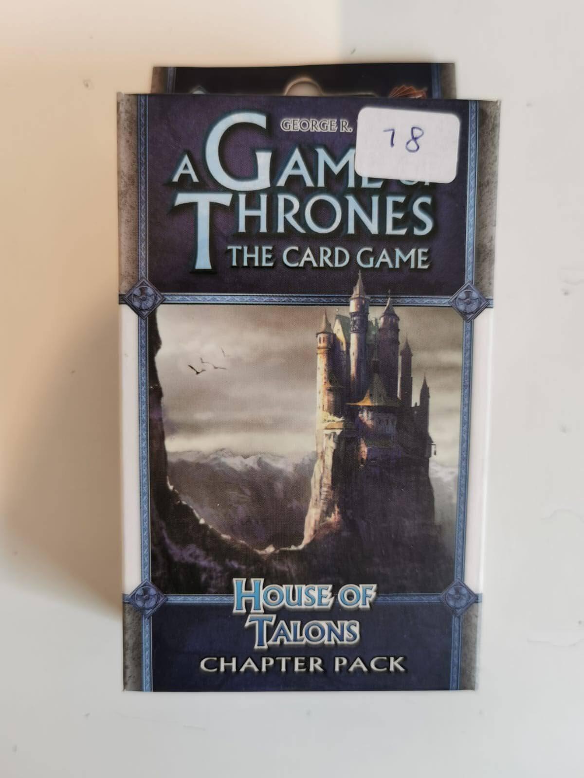 A Game of Thrones 1E - House of Talons - Chapter Pack — image 1