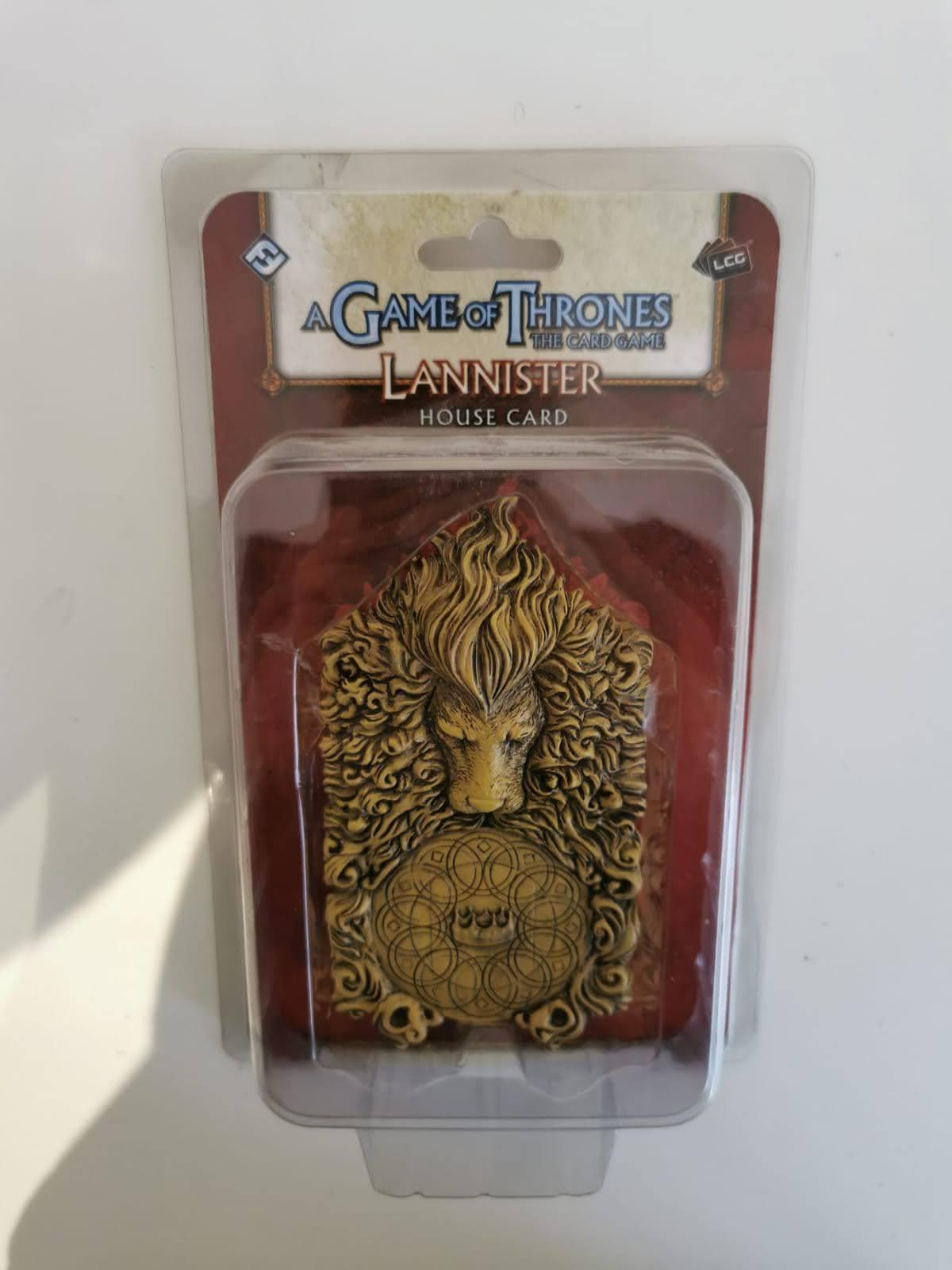 A Game of Thrones - Lannister House Card — image 1