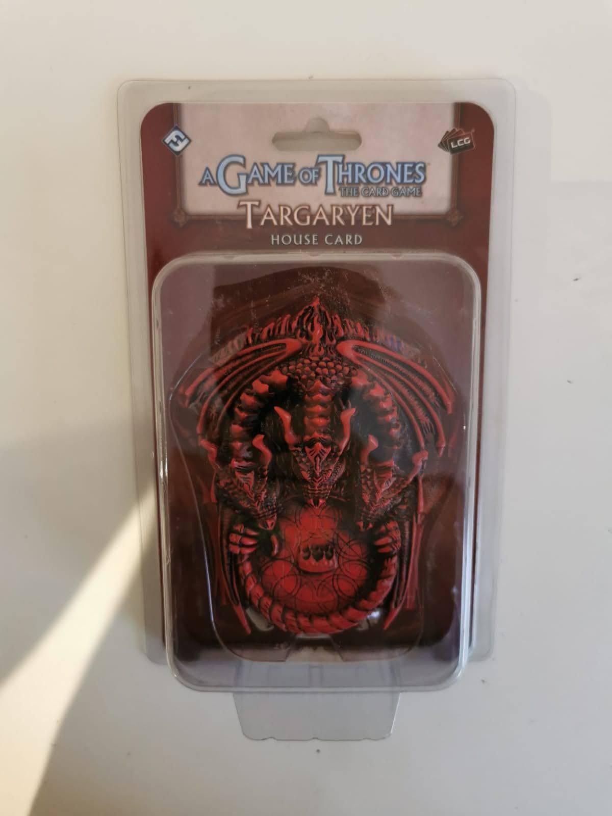 A Game of Thrones - Targaryen House Card — image 1