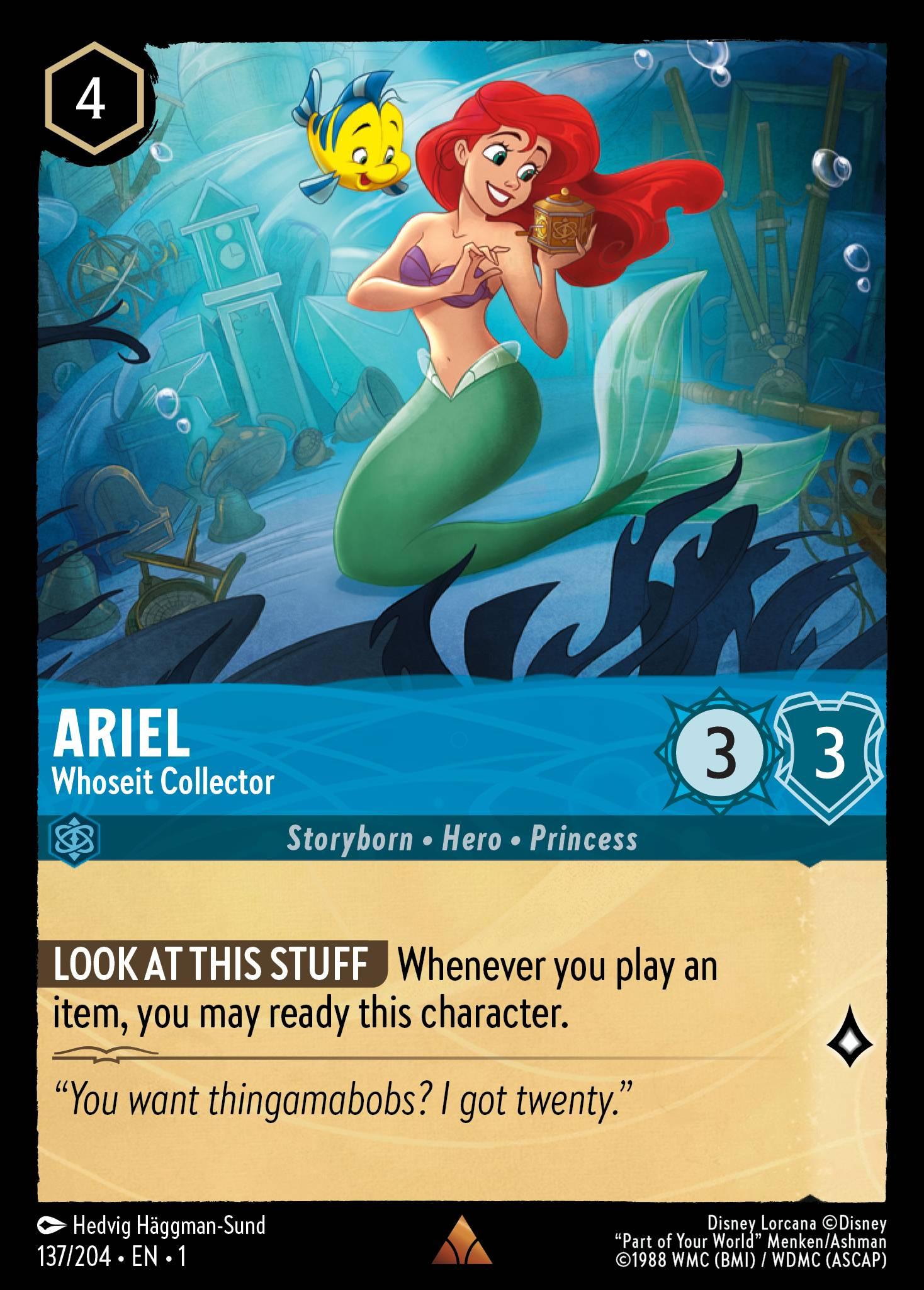 Ariel, Whoseit Collector - FOIL — image 1