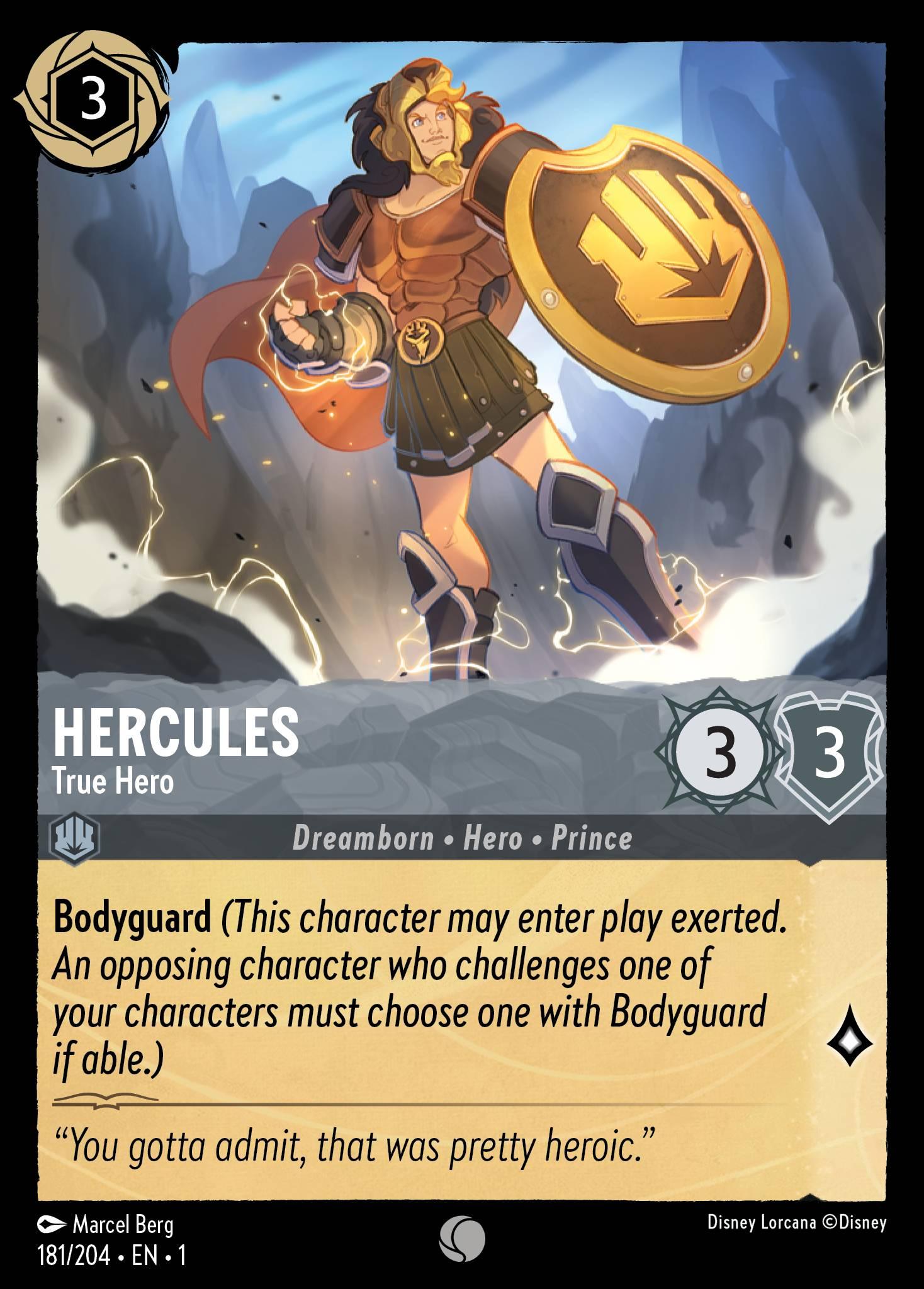 Hercules, True Hero - FOIL — image 1