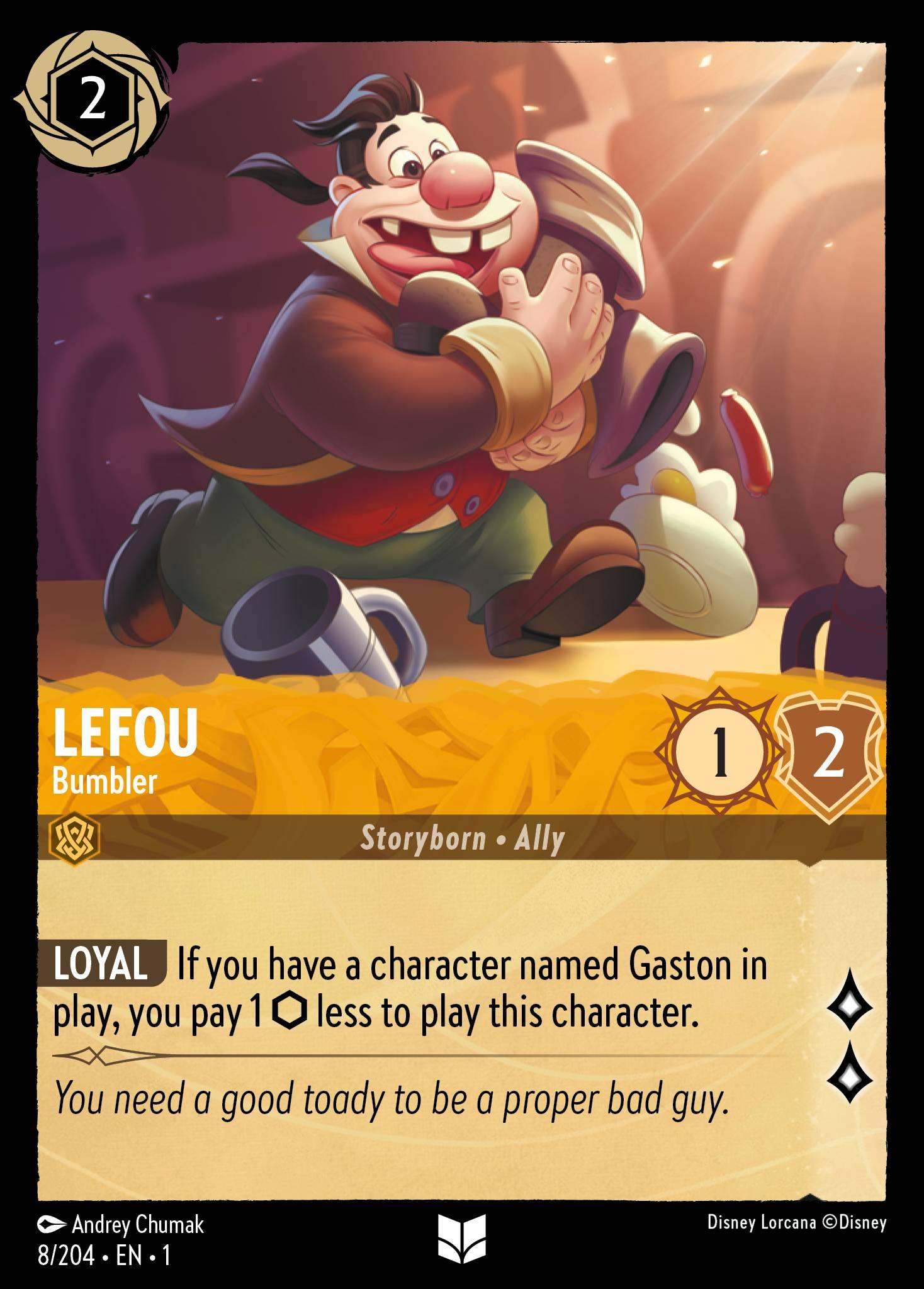 LeFou, Bumbler — image 1