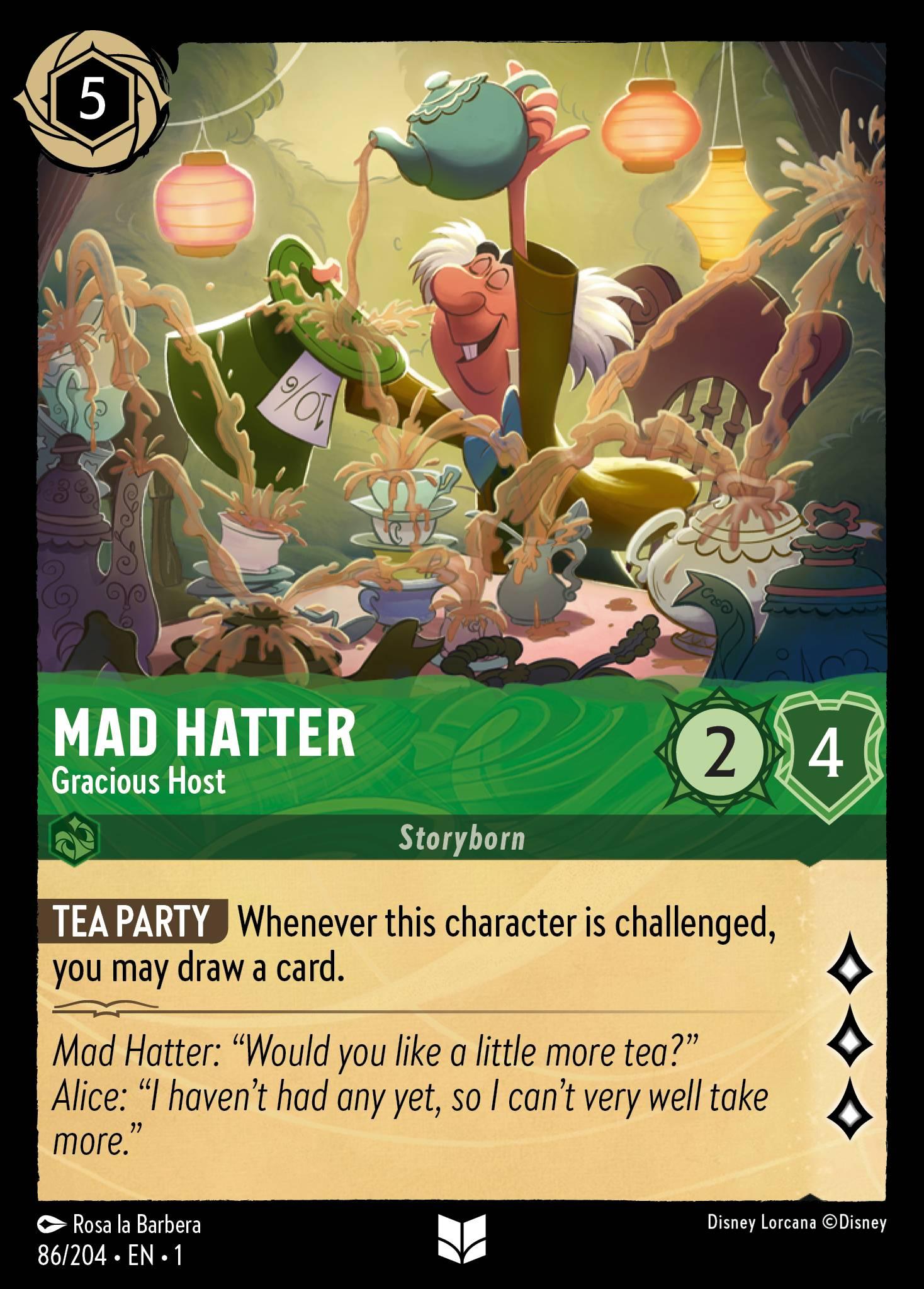 Mad Hatter, Gracious Host — image 1