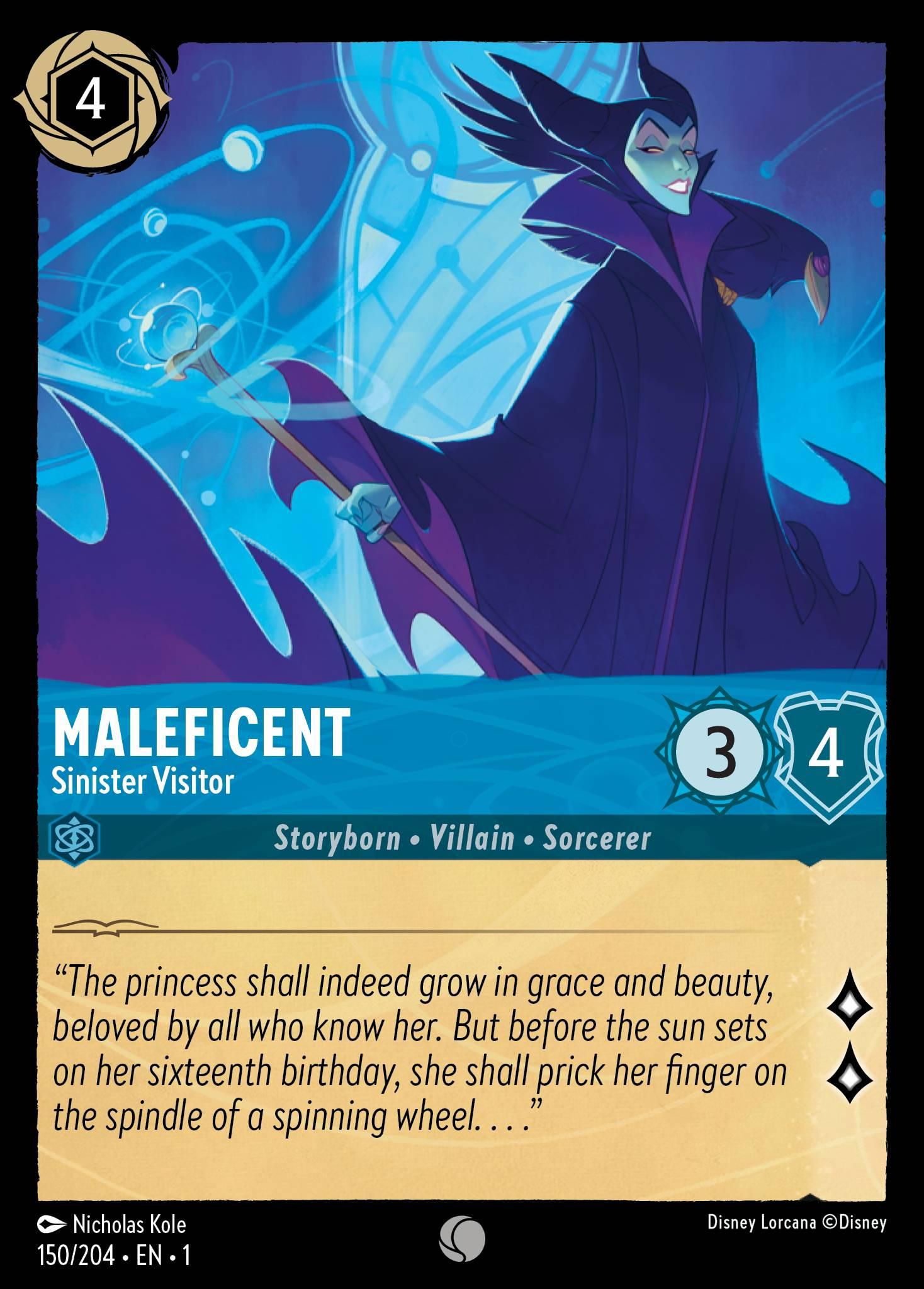 Maleficent, Sinister Visitor - FOIL — image 1