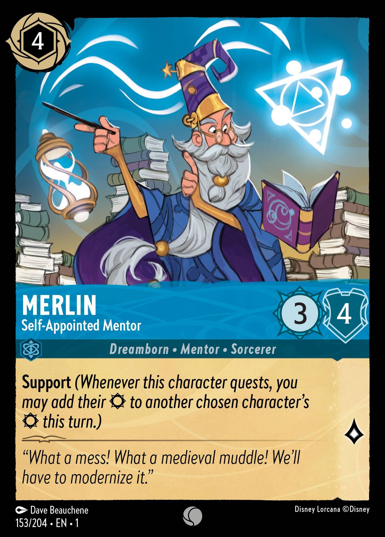 Merlin, Self-Appointed Mentor — image 1