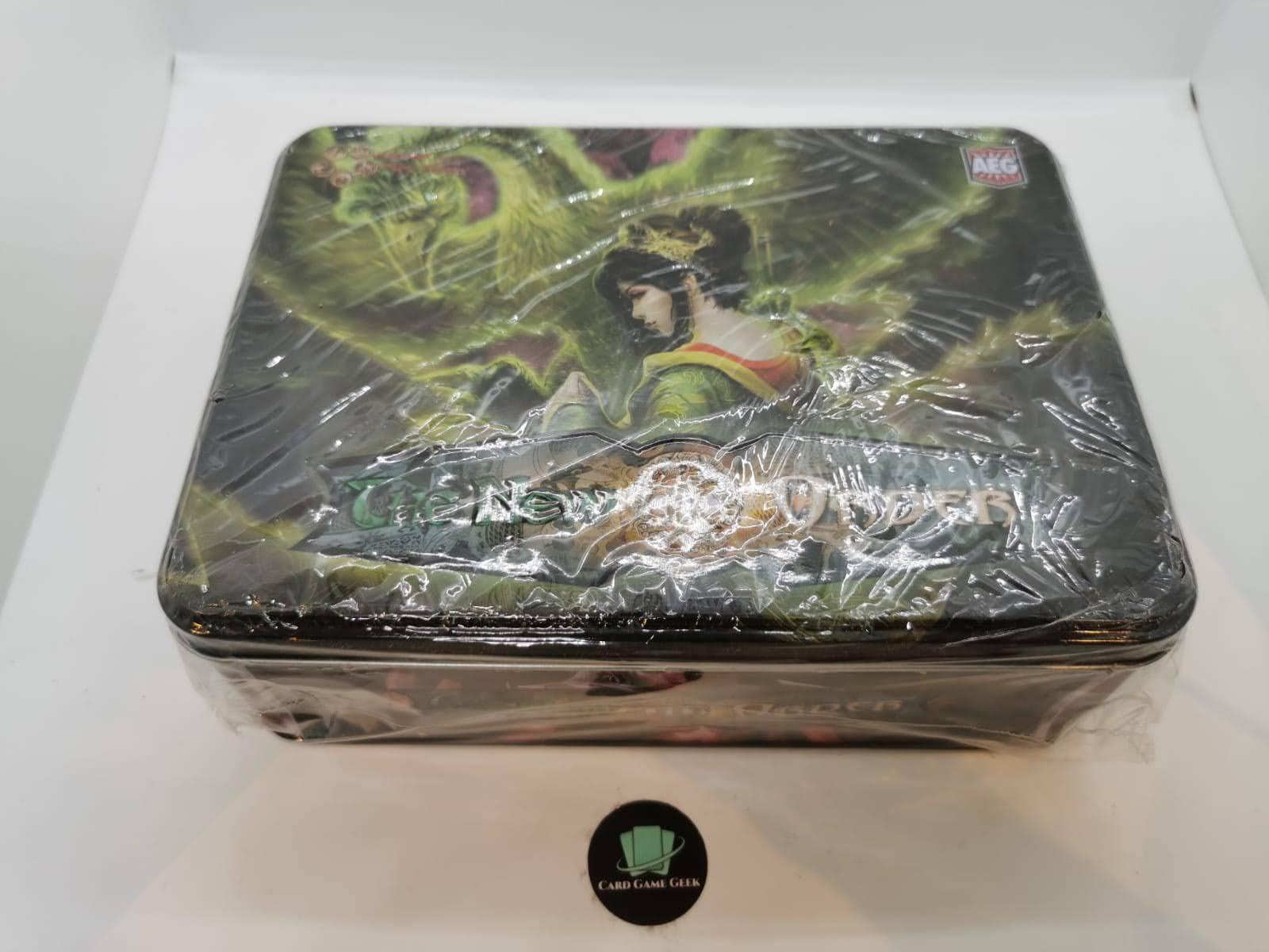 Legend of the Five Rings - The New Order - Tin Booster Box — image 1