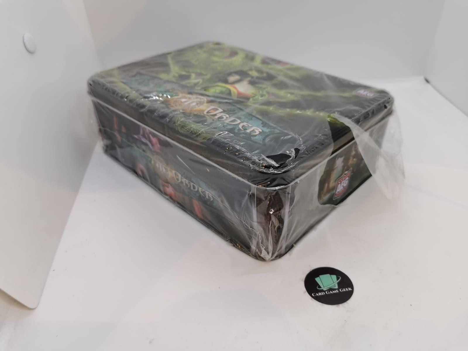 Legend of the Five Rings - The New Order - Tin Booster Box (Wrapping Damaged) — image 1