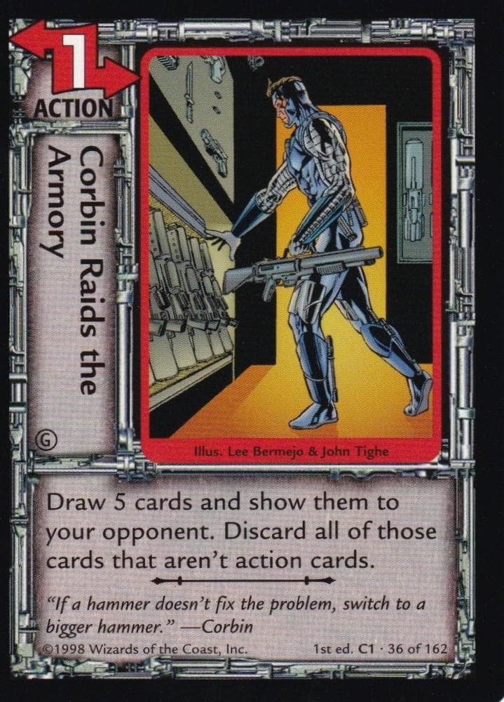Corbin Raids the Armory — image 1