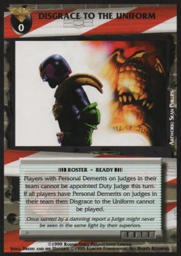 Disgrace To The Uniform — image 1