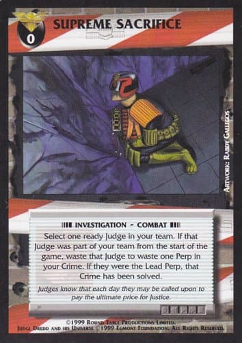 Supreme Sacrifice — image 1