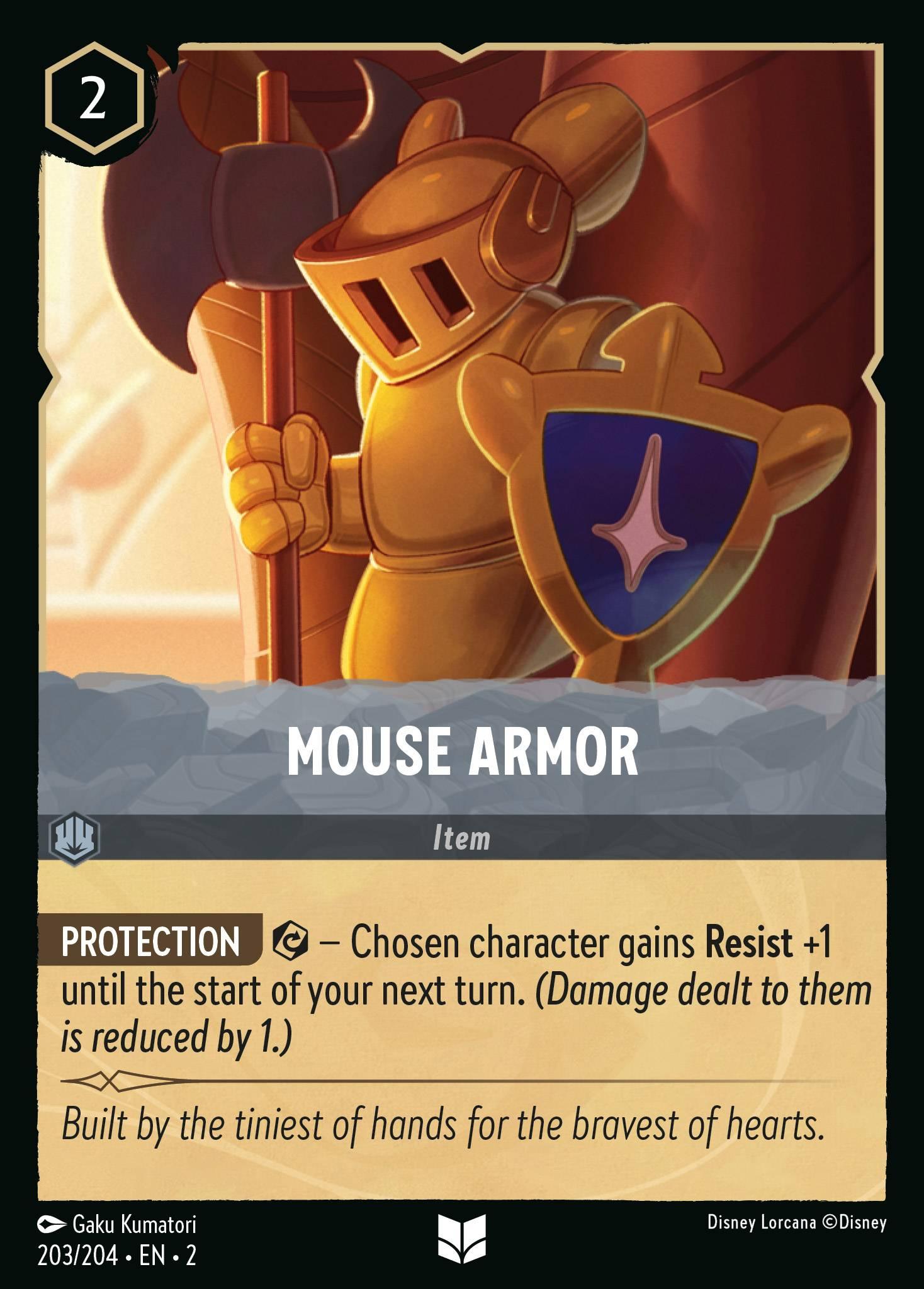 Mouse Armor - FOIL — image 1