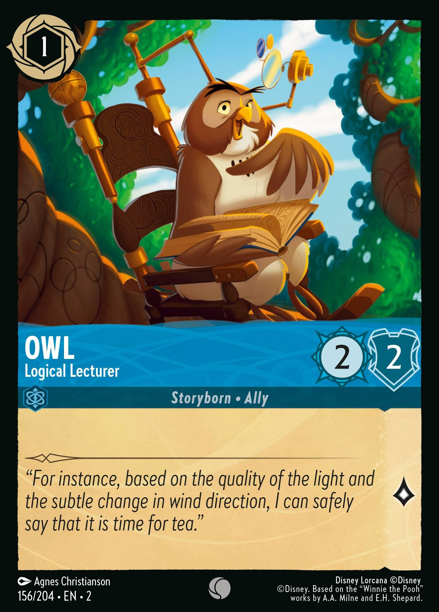 Owl, Logical Lecturer - FOIL — image 1