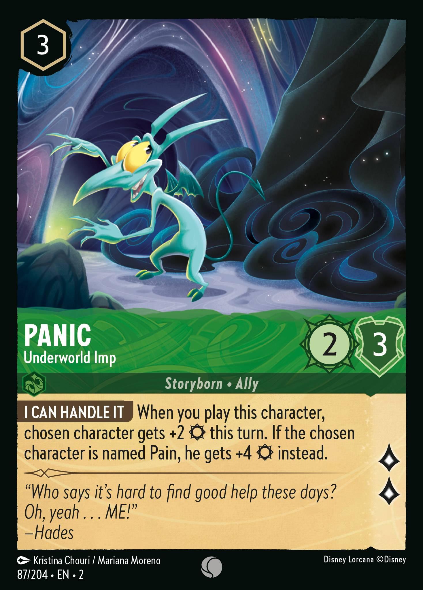 Panic, Underworld Imp - FOIL — image 1