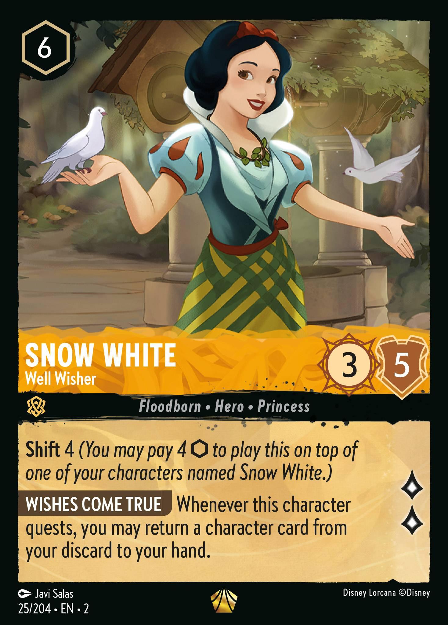 Snow White, Well Wisher - FOIL — image 1
