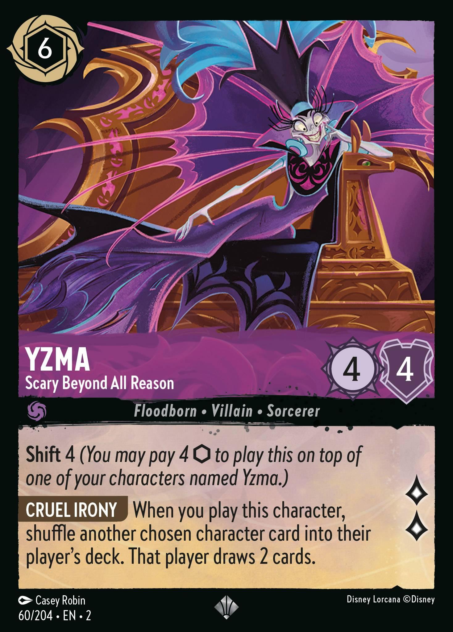 Yzma, Scary Beyond All Reason - FOIL — image 1