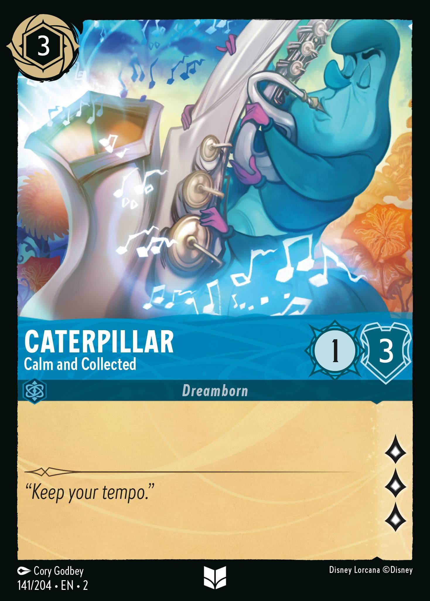 Caterpillar, Calm and Collected - FOIL — image 1