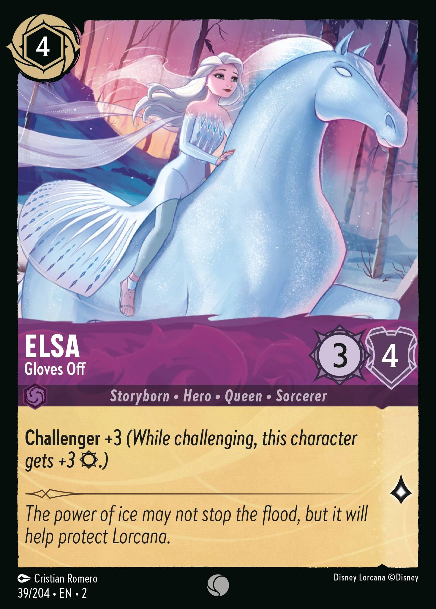Elsa, Gloves Off - FOIL — image 1