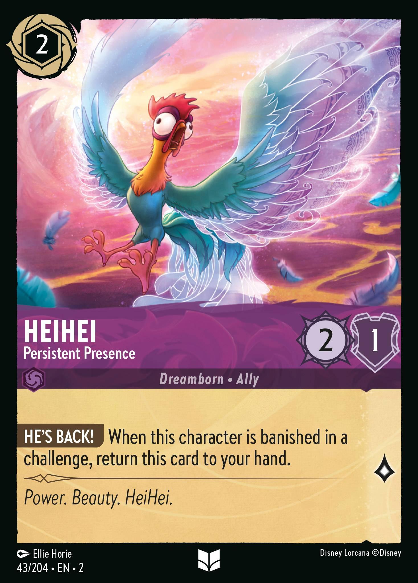 HeiHei, Persistent Presence - FOIL — image 1