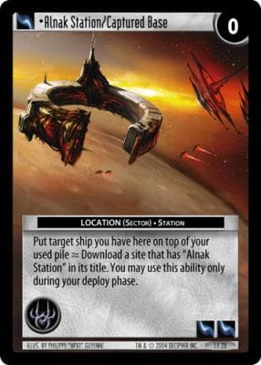 Alnak Station/Captured Base - FOIL — image 1