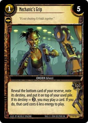 Mechanic's Grip - FOIL — image 1