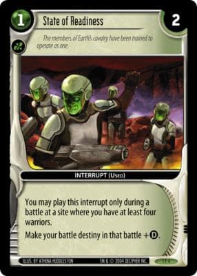 State of Readiness - FOIL — image 1