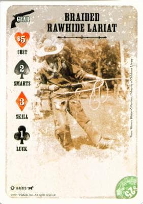 Braided Rawhide Lariat — image 1