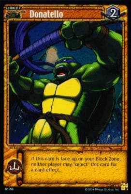 Donatello (yellow) - FOIL — image 1