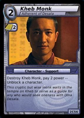 Kheb Monk, Adherent of Desala — image 1