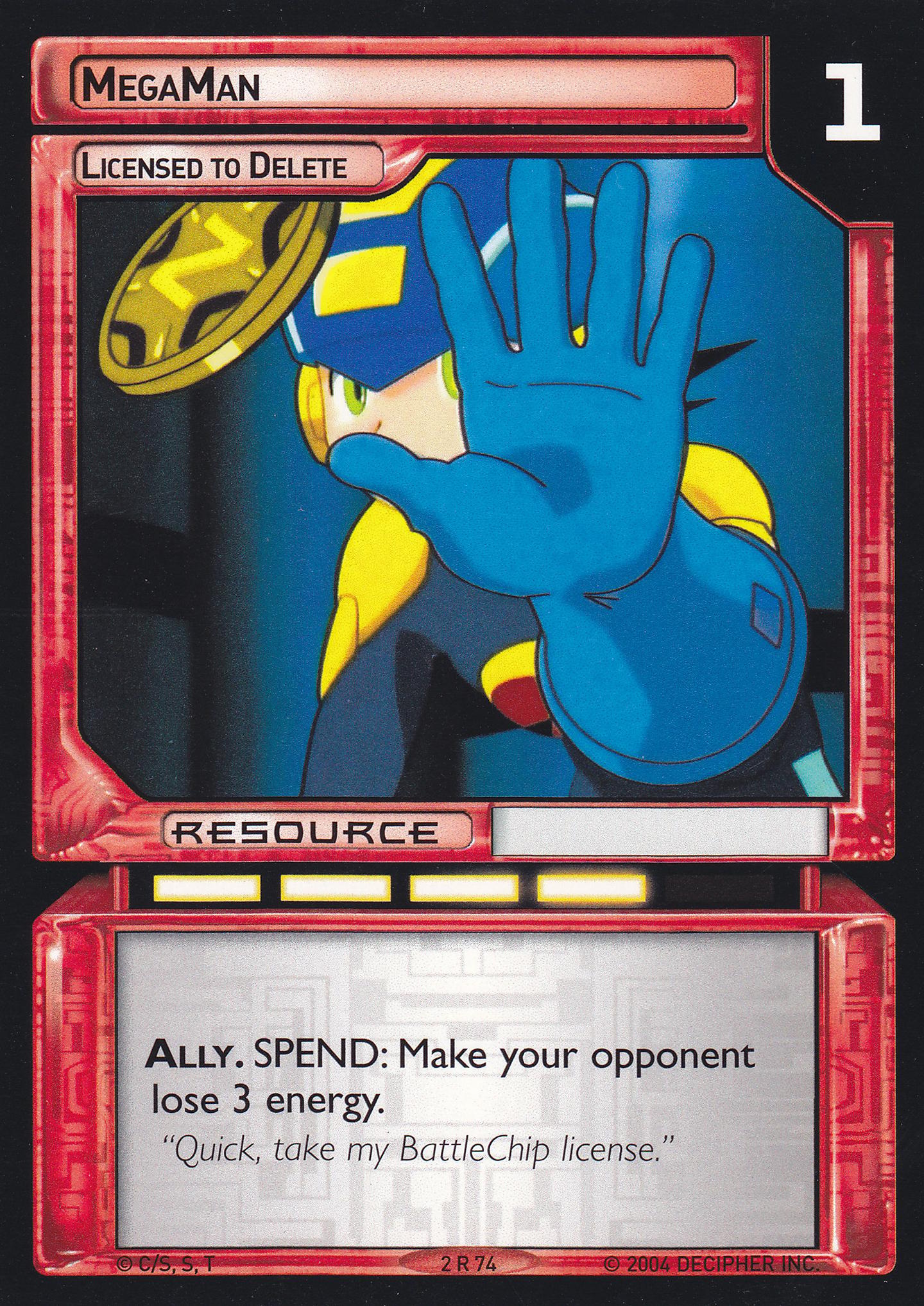 MegaMan, Licensed to Delete — image 1