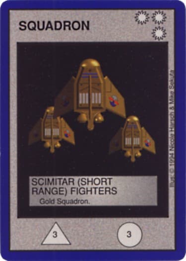 Scimitar (Short Range) Fighters - Gold Squadron — image 1