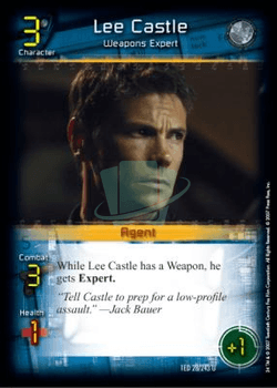 Lee Castle, Weapons Expert — image 1