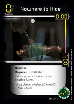Nowhere to Hide - FOIL — image 1