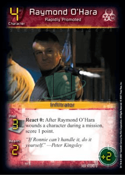 Raymond O'Hara, Rapidly Promoted — image 1