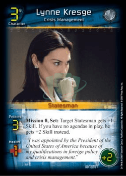 Lynne Kresge, Crisis Management — image 1