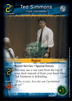 Ted Simmons, Loyal Interrogator — image 1