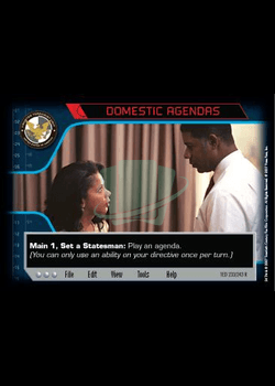 Domestic Agendas — image 1