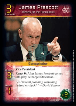 James Prescott, Aiming for the Presidency — image 1
