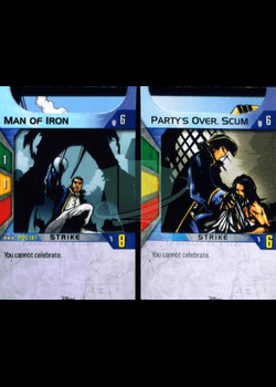 Party's Over, Scum/Man of Iron — image 1