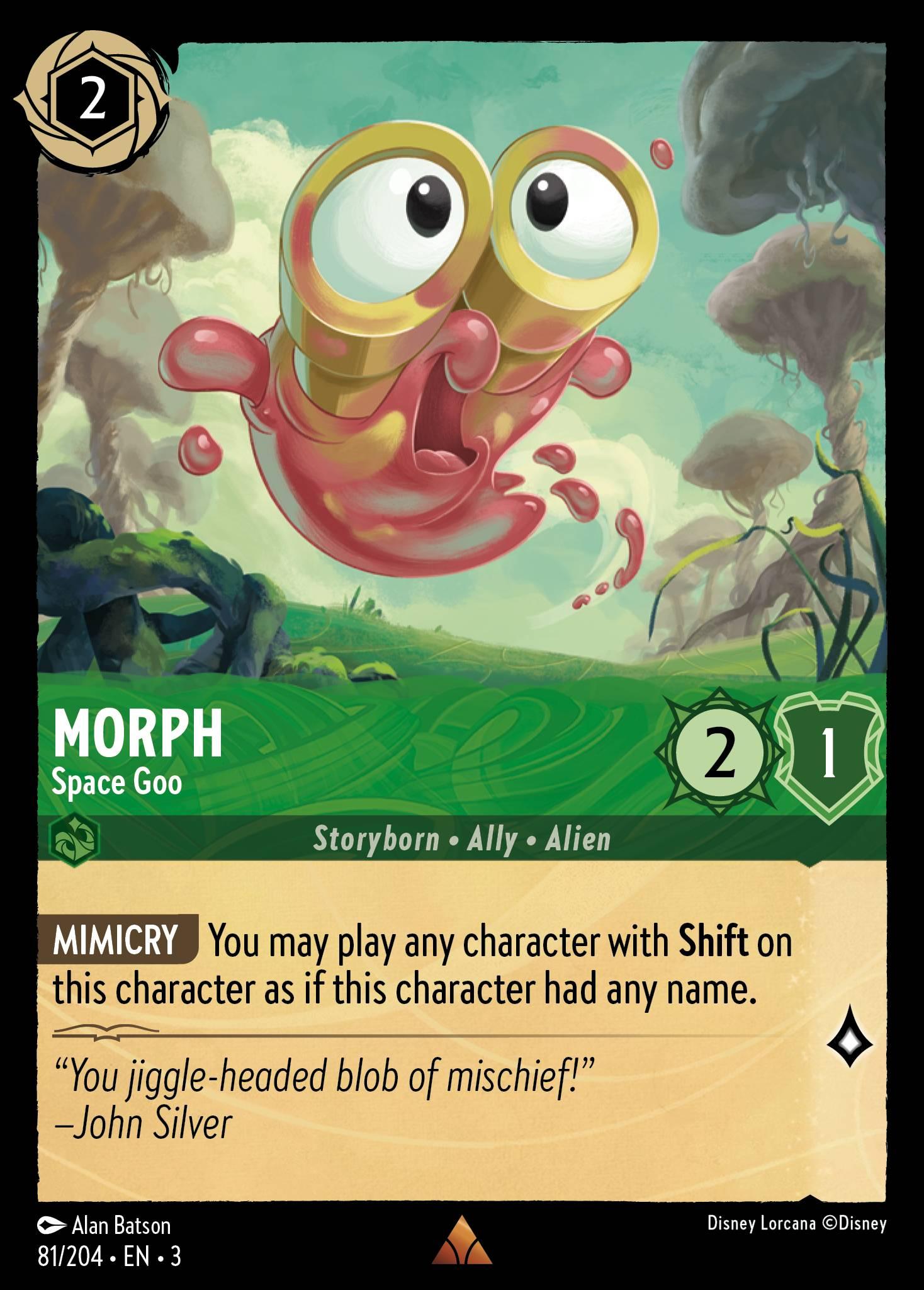 Morph, Space Goo - FOIL — image 1
