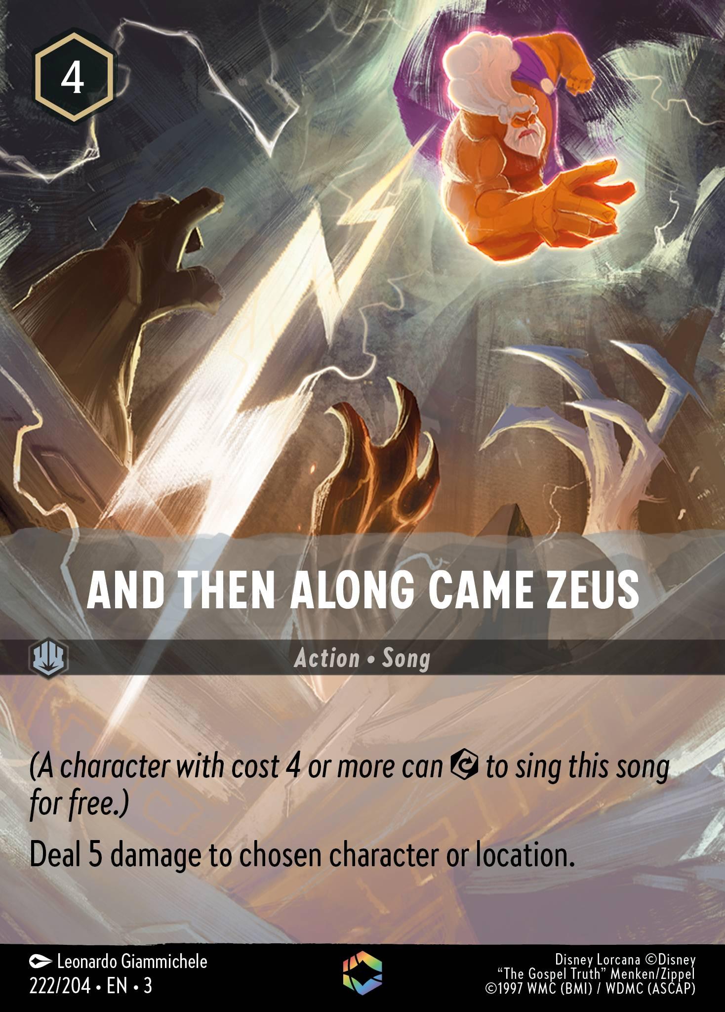 And Then Along Came Zeus - ENCHANTED — image 1