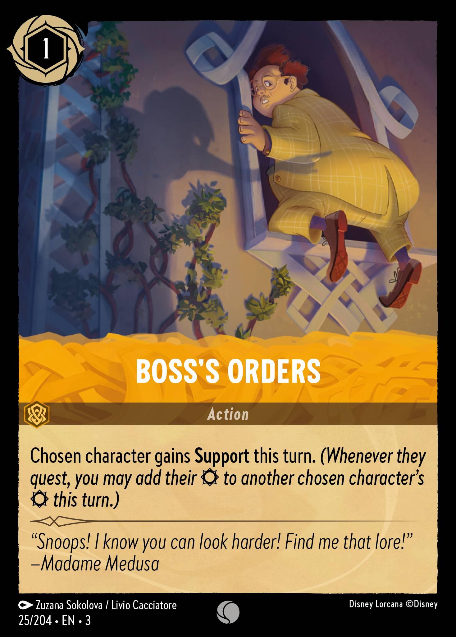 Boss's Orders — image 1